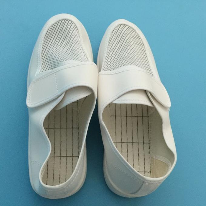 Single Hole Mesh ESD Safety Shoes Anti Static Footwear Non