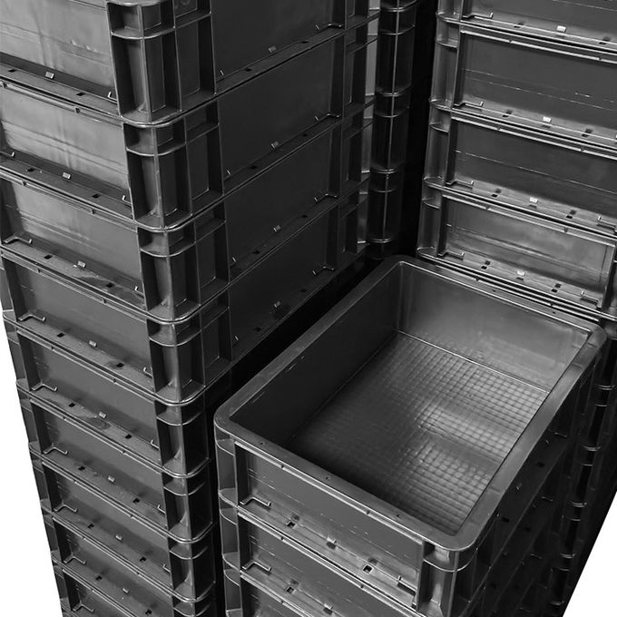 PP Plastic ESD Anti Static Boxes For Electronics 400*300*120mm