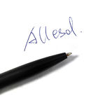 0.5mm ABS Plastic ESD Antistatic Ball Point Pen For Cleanroom Office