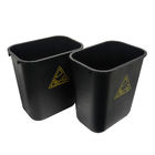 PP Plastic Black Antistatic ESD SMT Electrostatic Cleanroom Tool Box ESD Waste Bin
