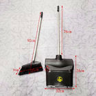 Cleanroom Industrial Antistatic Plastic Brush Broom Foldable Dustpan ESD Broom Dustpan Set