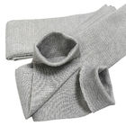 90% Polyester 10% Carbon Fiber Tubular ESD Antistatic Rib Circular Knit Fabric For Cuffs