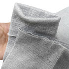 90% Polyester 10% Carbon Fiber Tubular ESD Antistatic Rib Circular Knit Fabric For Cuffs