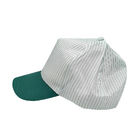 Cleanroom ESD 5mm Stripe Polyester Hat Dust Free Work Anti Static Baseball Cap