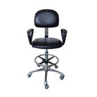 Comfortable PU Leather Anti Static Chair Adjustable Height Ergonomic ESD Chairs