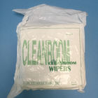 100% Polyester Cleanroom Wipes High Abrasion Resistance RoHS REACH Approve