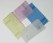 Antistatic 2.5mm Grid ESD Fabric Polyester 1/2 Twill White Blue Yellow Pink Stock