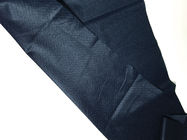 5mm Diamond Pattern Knitted Polyester ESD Fabric Dark Blue 135 GSM Weight