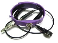 Silicon Anti Static Wristband Coil Cord Dia. 2.5mm Length 2.4m Purple Pink Blue Yellow