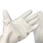 Anti Static Gloves ESD Safe Materials Polyester Liner Carbon Filament Knitted