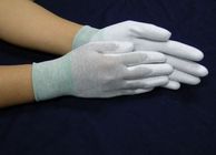 PU Palm Coated Carbon Anti Static Gloves ESD Safe Materials EN 388 / 4131 Standard