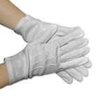 10.5 Inch 100% Cotton Seamless Knitting Anti Static Gloves