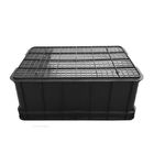 600x400x230mm Cleanroom Black Anti Static ESD PP Box
