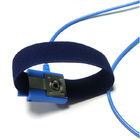 Wired PVC ESD Anti Static Wrist Strap For Electronic Industry