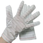 Anti Slip Lint Free PU Fabric Esd Safe Gloves for Cleanroom Industrial