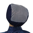 Cleanroom Electronic Working Blue ESD Hat Antistatic TC Polyester Cotton