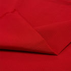 4mm Grid Conductive Wire Red Anti Static TC Fabric 33% Cotton 2% Carbon Fiber