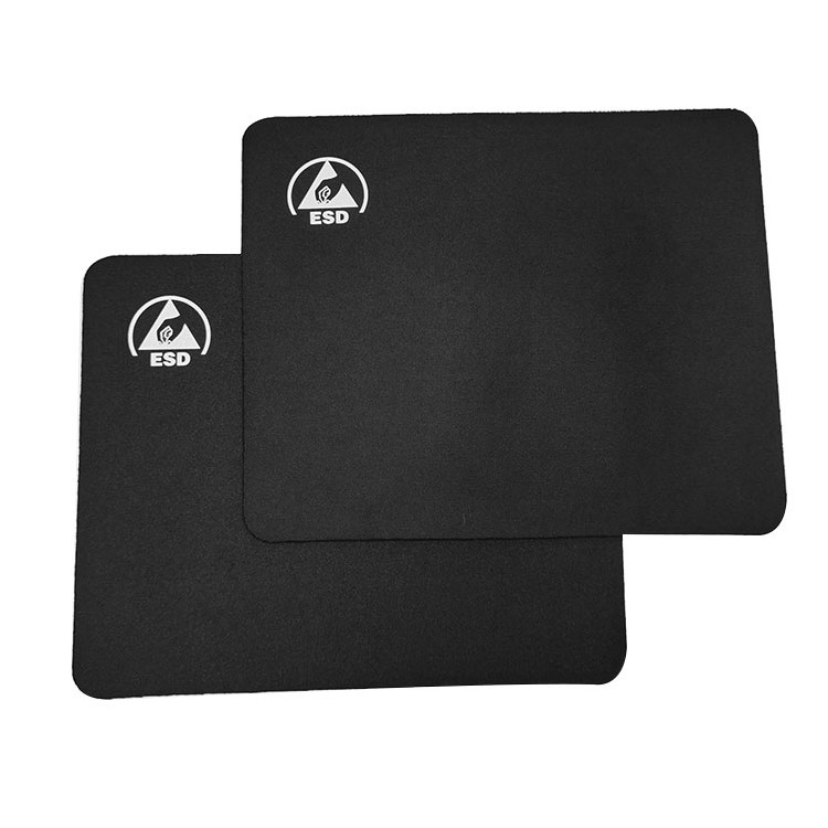 Black Cleanroom Use Anti Static Mouse Pad Square Type