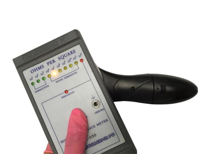 Anti Static ESD Safe Handheld Magnifier 62mm Dia. Lens 5X LED Light 2