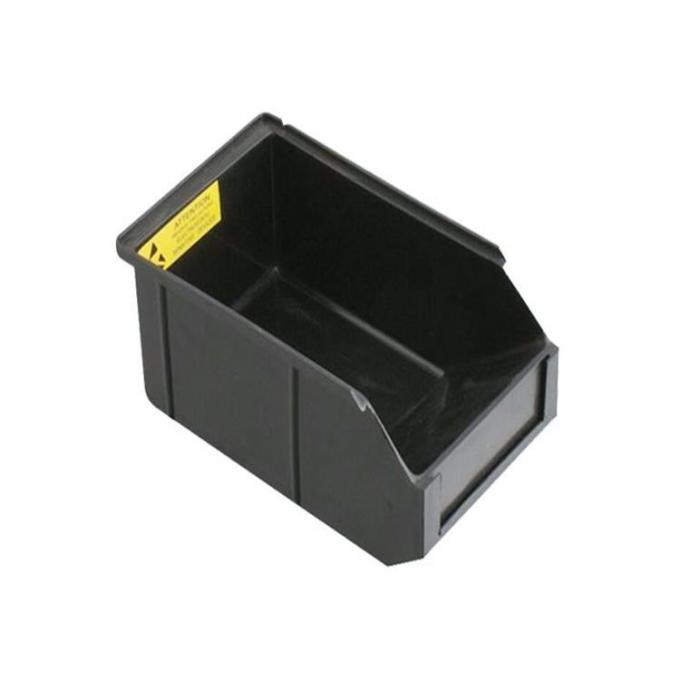 Space Saving Smooth Surface ESD Storage Bins For Electronics Components