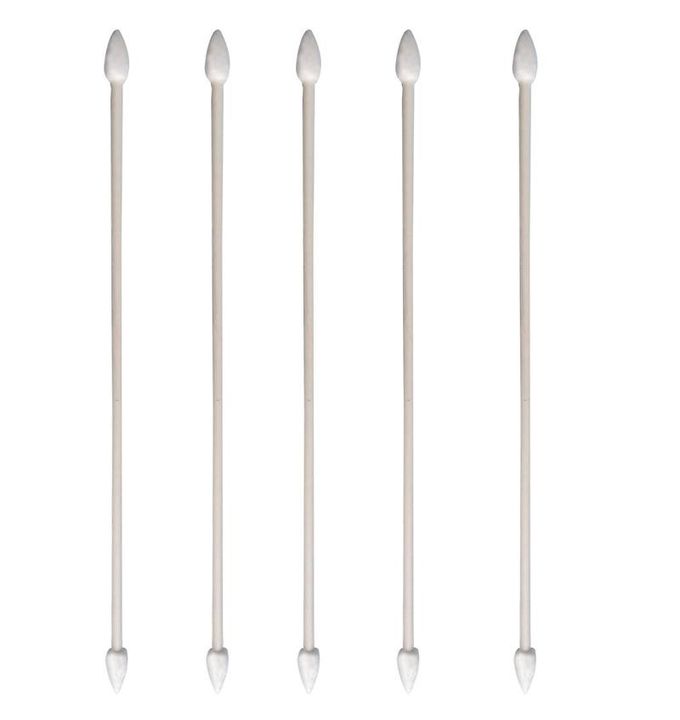 Long Handle Cotton Swabs Cleanroom Consumables 6 Inch Standard Paper