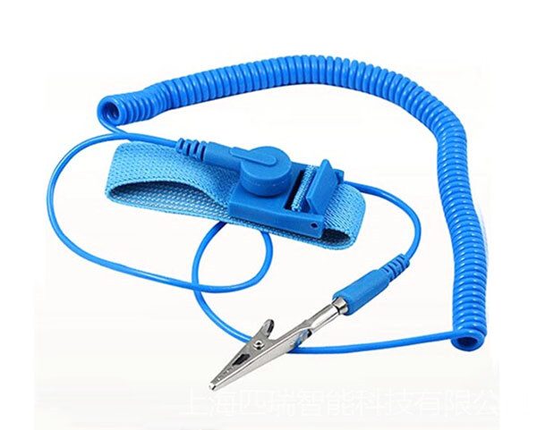 Electrostatic Discharge Wrist Strap With Cord Adjustable w/Alligator Clip 1