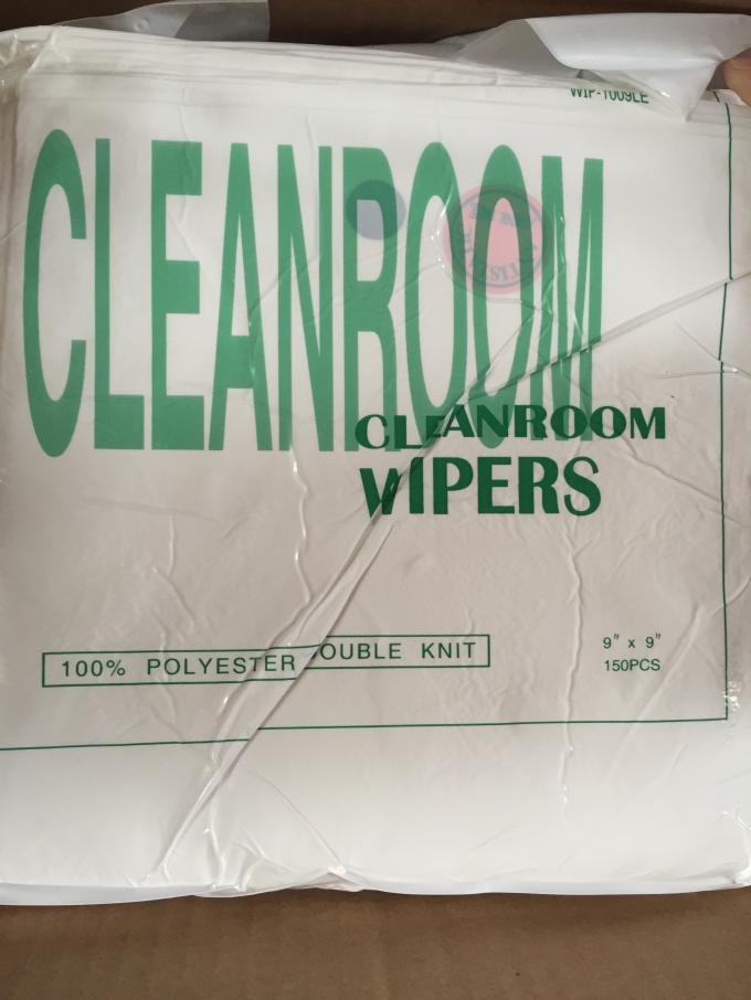 Laser Cut Polyester Cleanroom Wiper Basic Weight 120 GSM Double Knit Model 1009DLE/120 0