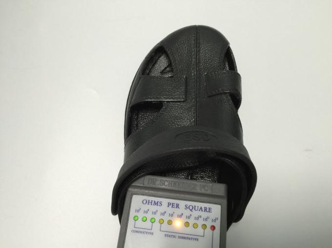 Static Dissipative Shoes Safe Sandal Toe Protected Blue Black White SPU Upper 0