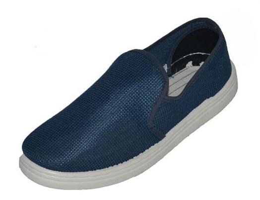 Non Hole ESD Safety Shoes Canvas / PVC Leather Upper Comfortable Unisex For All Seasons 1