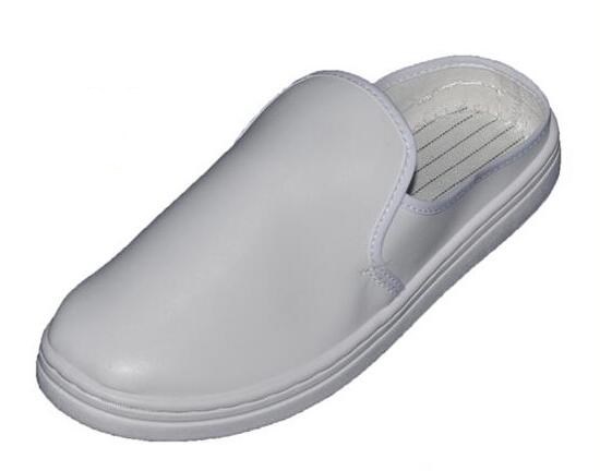 Non Hole ESD Safety Shoes Canvas / PVC Leather Upper Comfortable Unisex For All Seasons 2