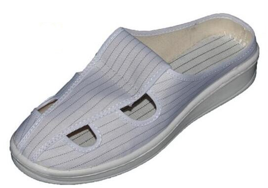 Cleanroom Four Hole ESD Safety Shoes For Industrial EPA Area Dust Free 5