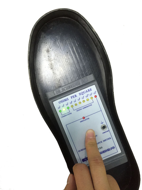 White Grey ESD Safety Shoes Sole Autoclavable High Temp Resistance 121 Degree 4