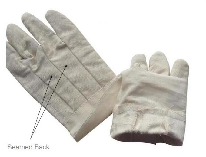 Cotton Canvas Work Gloves Men Size Indoor Outdoor Field Hand Protection 1