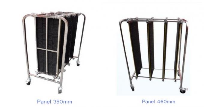 Adjustable ESD Panel Rack Cart Width 530mm For Large PCB Board Circulation 0