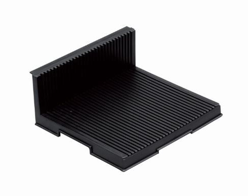 Non Adjustable ESD Magazine Rack L Style 25 Slots PP Conductive Material 0