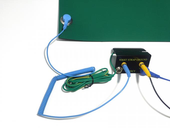 Electrostatic Discharge Wrist Strap With Cord Adjustable w/Alligator Clip 6