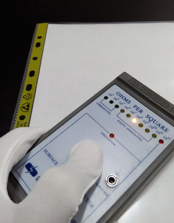 Polyethylene A4 A3 Esd Document Wallet 11 Holes File Wallet Soft Yellow Edges 1