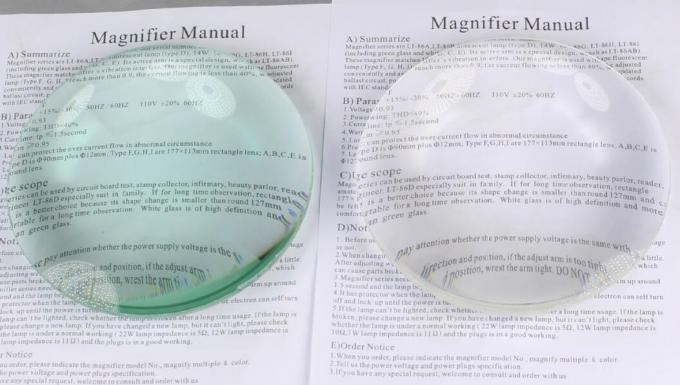 5 Inch Swing Arm Magnifying Lamp Energy Saving SMD Magnifying LED Work Light 1