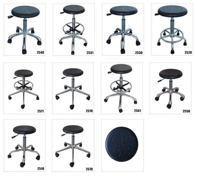 EPA Sensitive Area ESD Drafting Chair Chinese Knot Pattern Surface