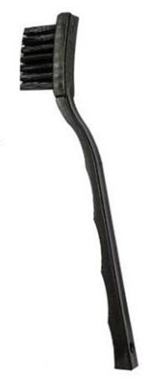 Teeth Shape ESD Safe Brush Conductive Plastic Handle With Synthetics Fibers 0