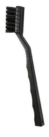 Teeth Shape ESD Safe Brush Conductive Plastic Handle With Synthetics Fibers 1