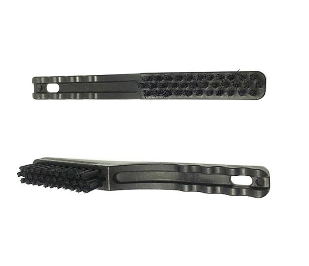 Teeth Shape ESD Safe Brush Conductive Plastic Handle With Synthetics Fibers 6