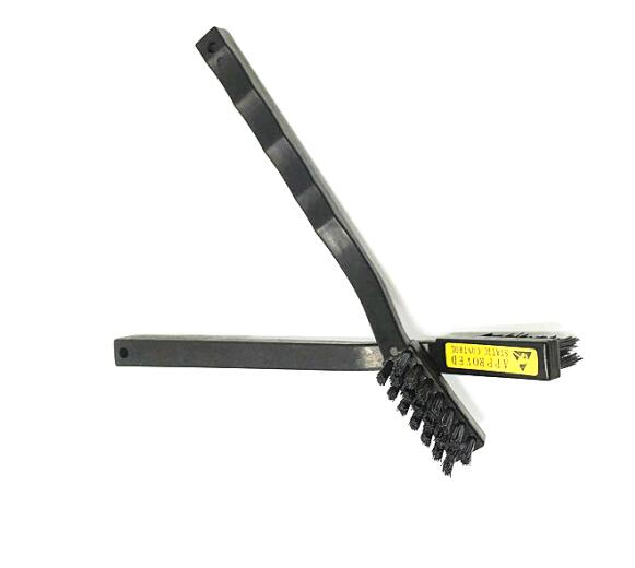 Teeth Shape ESD Safe Brush Conductive Plastic Handle With Synthetics Fibers 8