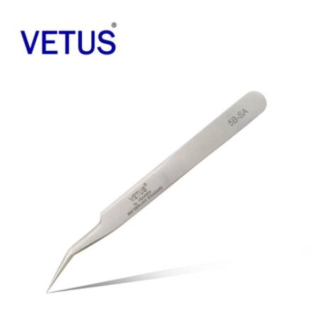 VETUS High Precision Stainless Steel Tweezer Anti Acid Non Corrosive 6