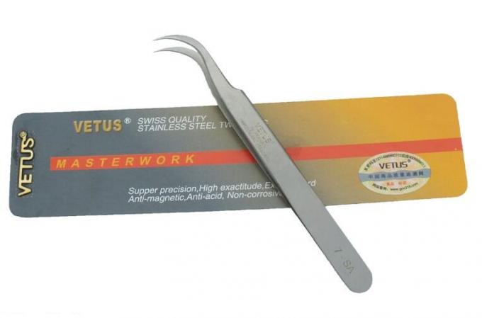 VETUS High Precision Stainless Steel Tweezer Anti Acid Non Corrosive 17