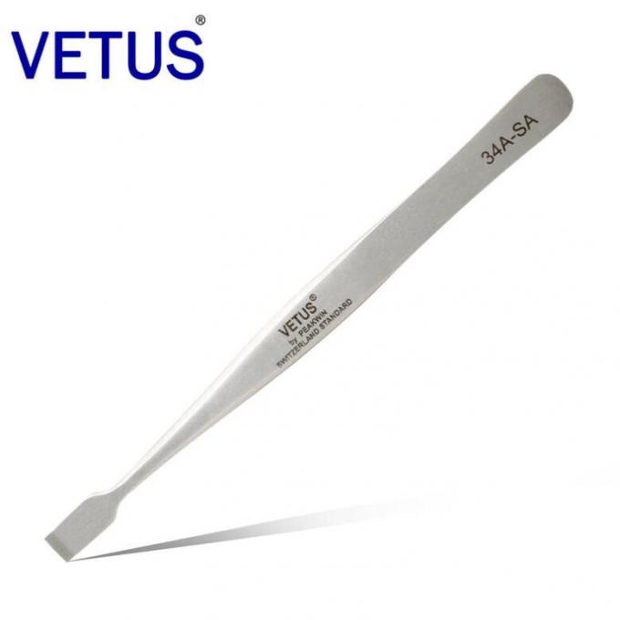 Anti Magnetic Non ESD Safe Tools Precision Tweezers Stainless Steel 0