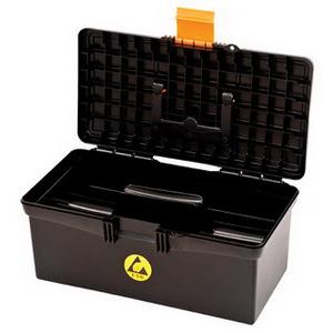 Black Permanent ESD Office Supplies ESD Tool Box For Electronics / Medical Device 1