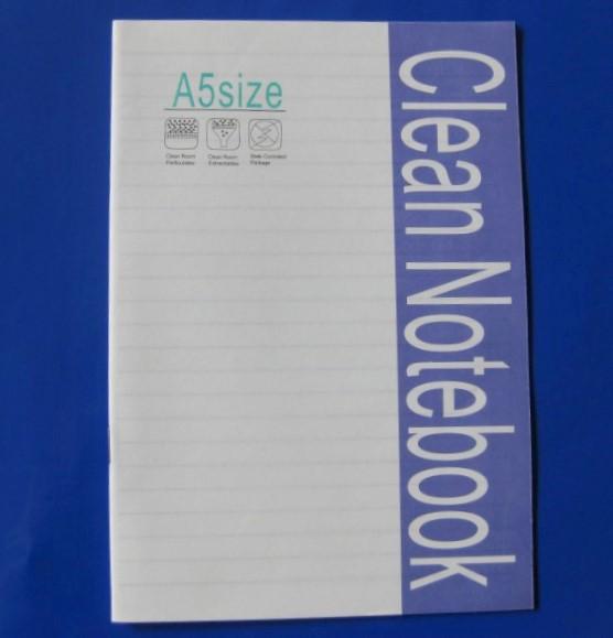 100% Virgin Pulp Cleanroom Paper Notebook Stapled Ruled Line / Graph Line 1