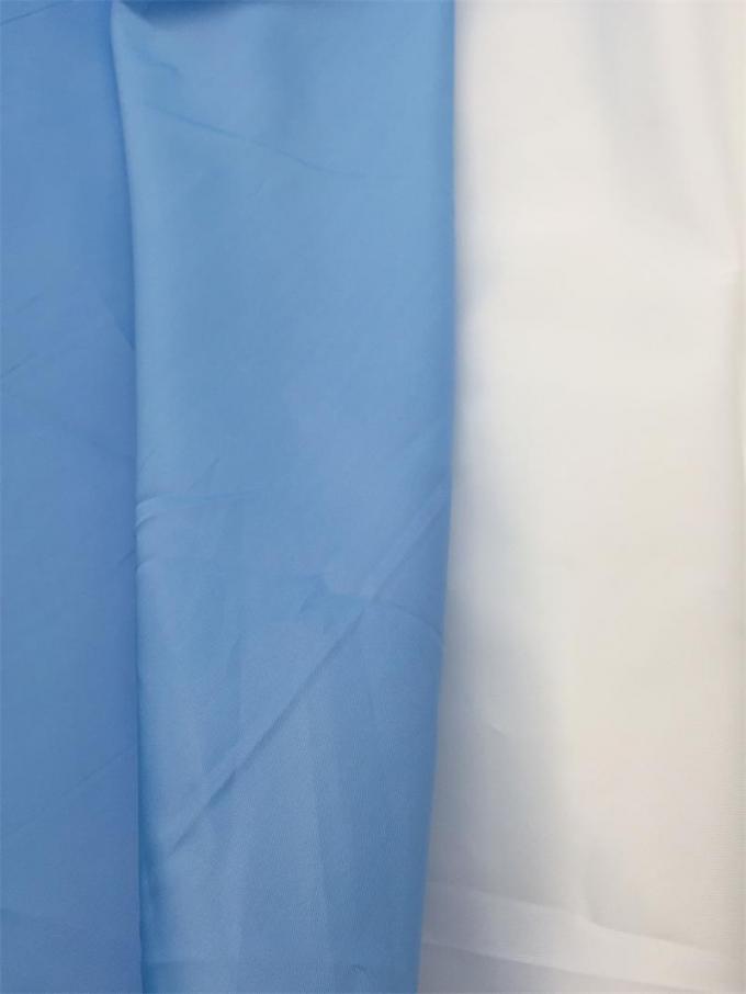 100% Polyester ESD Fabric 100D X 100D Woven Twill Dust Free For Cleanroom 0