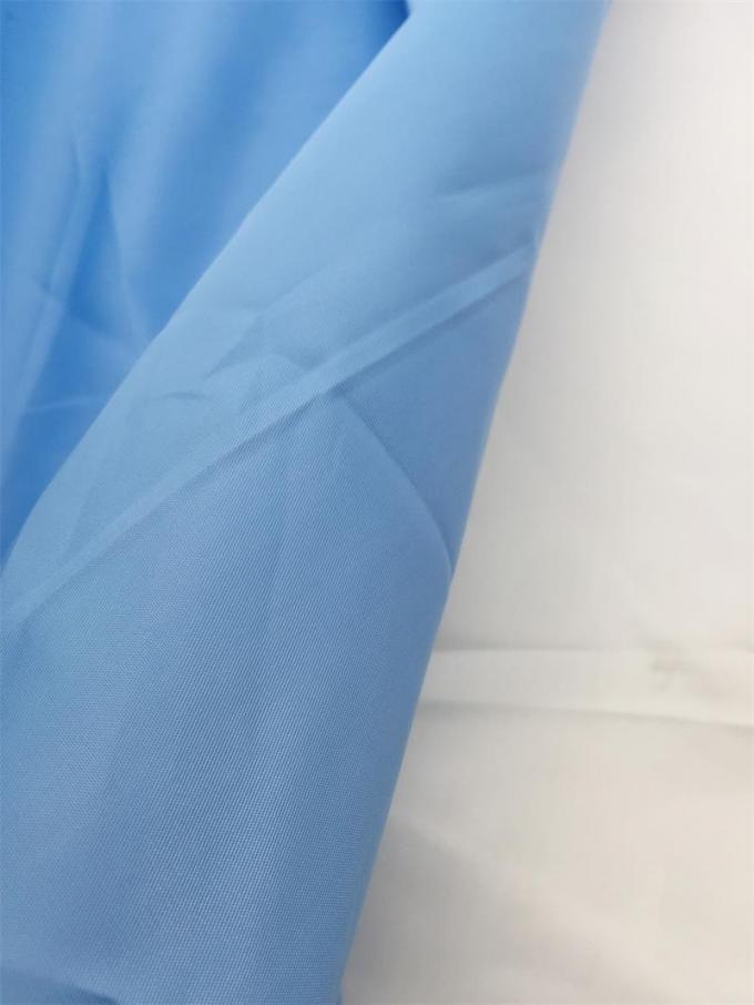 100 Polyester ESD Fabric 100D X 100D Woven Twill Dust Free For Cleanroom